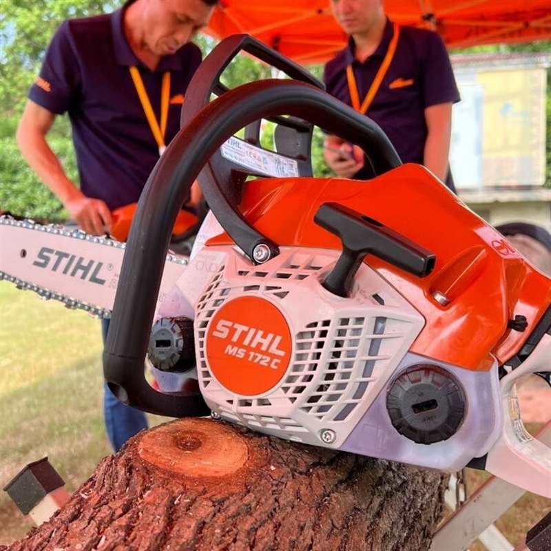 斯蒂尔MS172德国原装油锯 轻便小型手持伐木锯 消防应急切割油锯