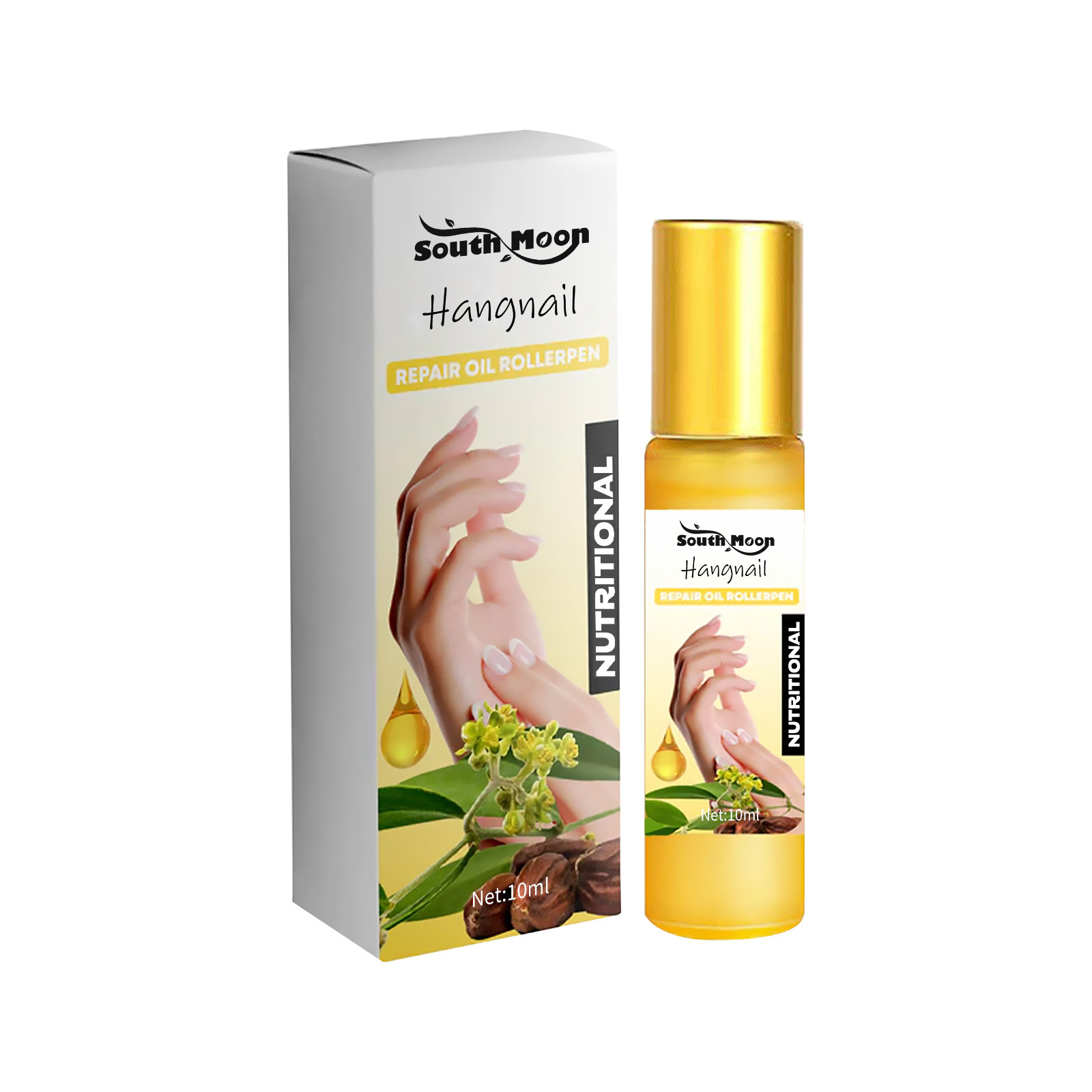 Nagel South Moon Reparatur Fingerspitze Anti-Verleumdung glänzendes Öl, Reparatur von Keratin, graue Nägel, und Glättung ing s,_voghion.com