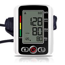 上臂式血压计家用全自动测量仪医用级高精准语音播报跨境专供英文
