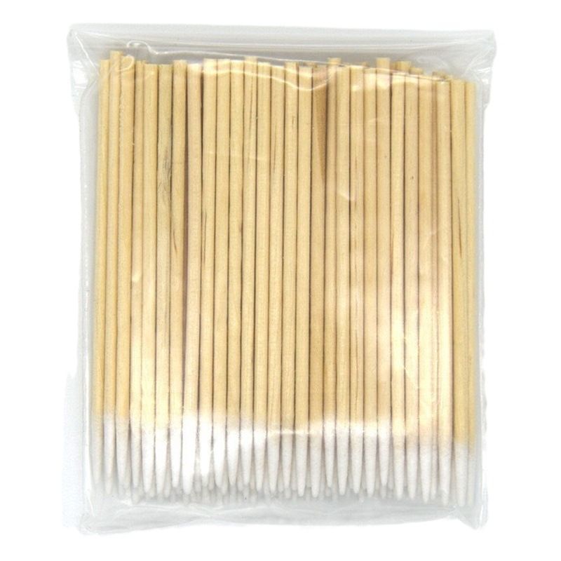 Patrón de bordado de estilo coreano bordado botón de algodón especial de belleza bordado botón de algodón maquillaje 100 paquetes al por mayor