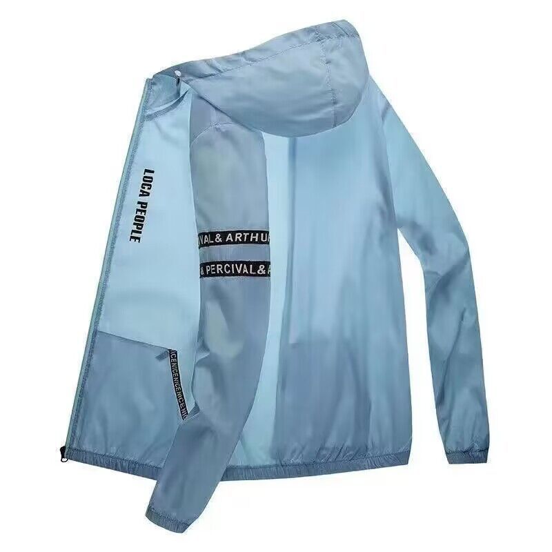 A generation of men's new spring and summer Korean version of fishing breathable jacket casual tremolo Ice Silk thin sunscreen clothing A generation of men's new spring and summer Korean version of fishing breathable jacket casual tremolo Ice Silk thin sunscreen clothing