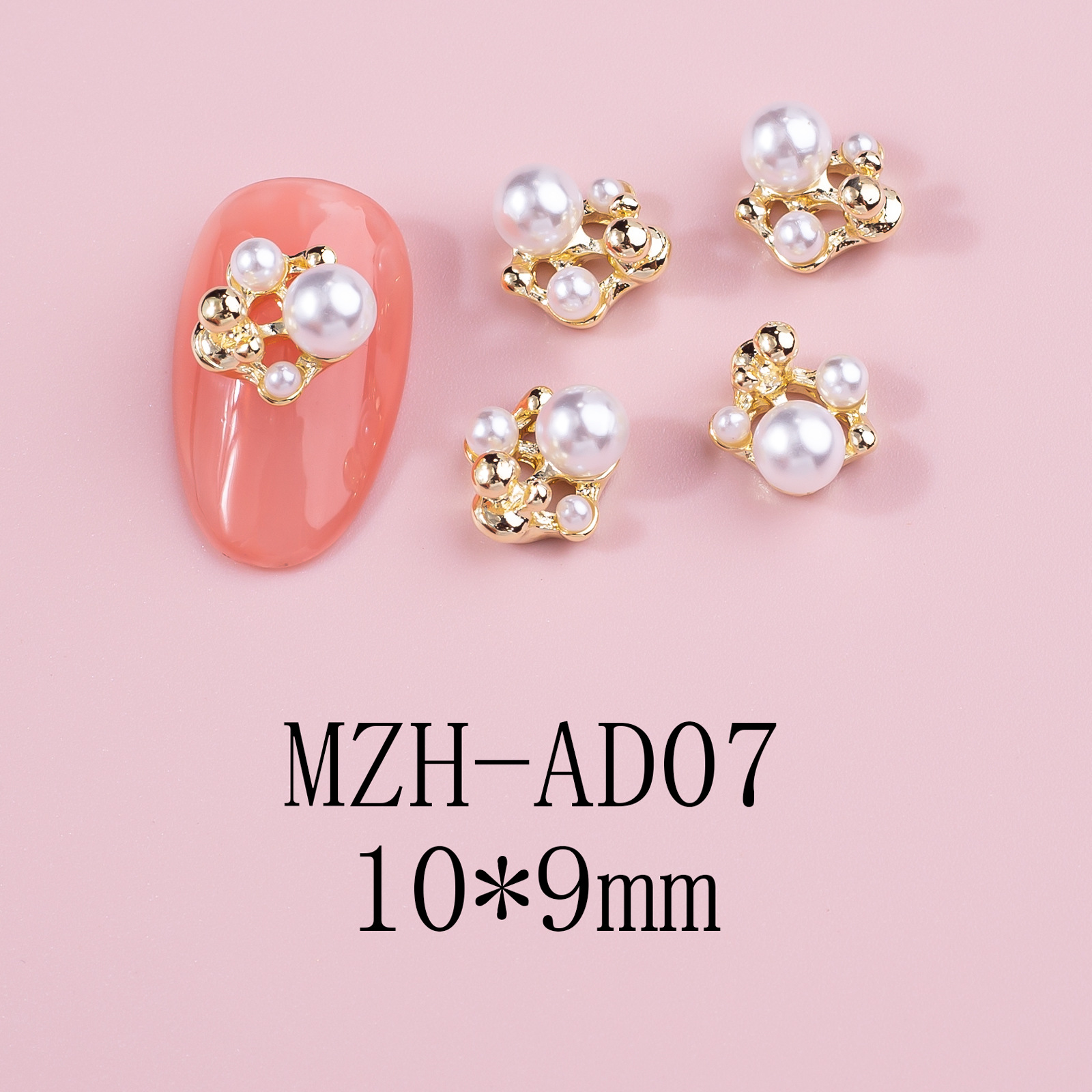 Nueva decoración de uñas, diamantes, camelia, accesorios de uñas, montones de rosas, accesorios de diamantes, uñas, joyas de uñas