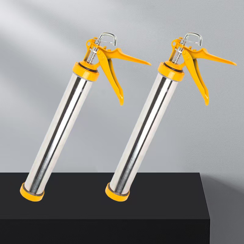 不锈钢玻璃胶枪家用手动胶枪美缝软省力结构批发专用结构胶枪