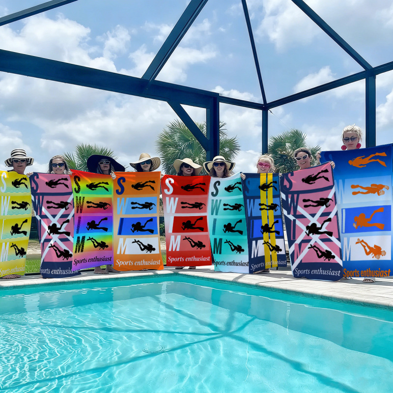 Cross-Border Nautical Series Printed Beach Towel, Adult Microfiber Beach Sun Protection Shawl, Quick-Drying and Water-Absorbent Towel Cross-Border Nautical Series Printed Beach Towel, Adult Microfiber Beach Sun Protection Shawl, Quick-Drying and Water-Absorbent Towel