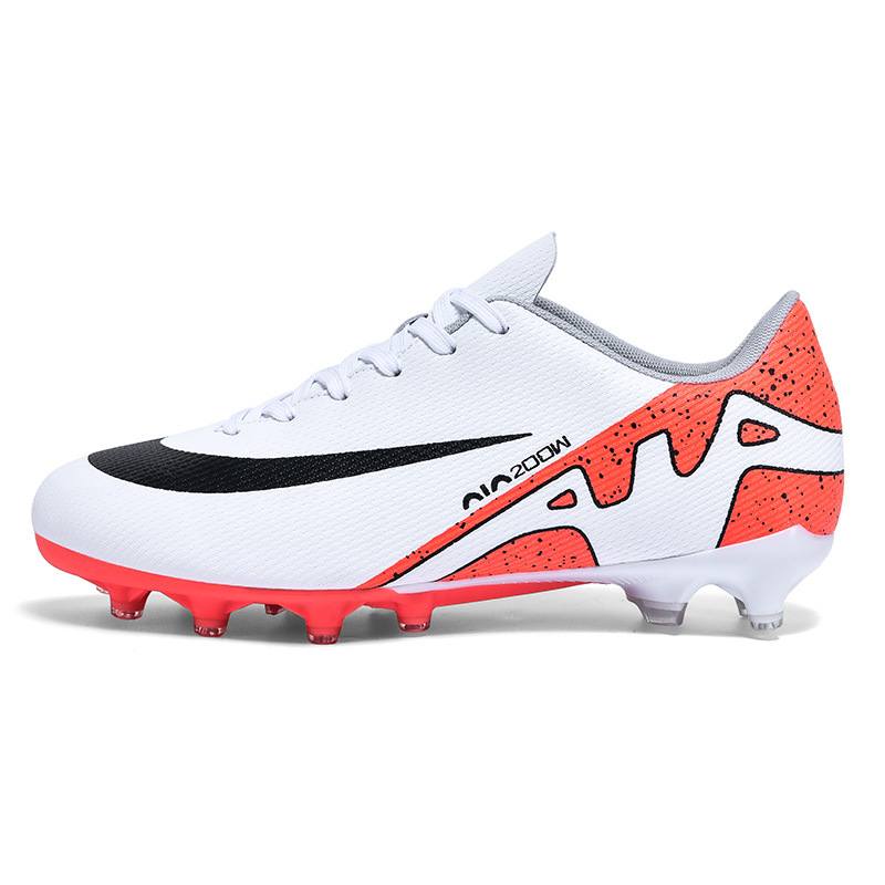 Zapatillas de fútbol de corte bajo transfronterizas para hombres y mujeres, resistentes al desgaste y antideslizantes, zapatillas de deporte de uñas largas profesionales, zapatos de entrenamiento de uñas rotas al por mayor