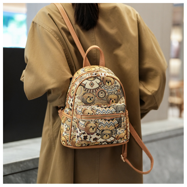 2024 new leisure schoolbag niche commuter leisure large capacity backpack_voghion.com
