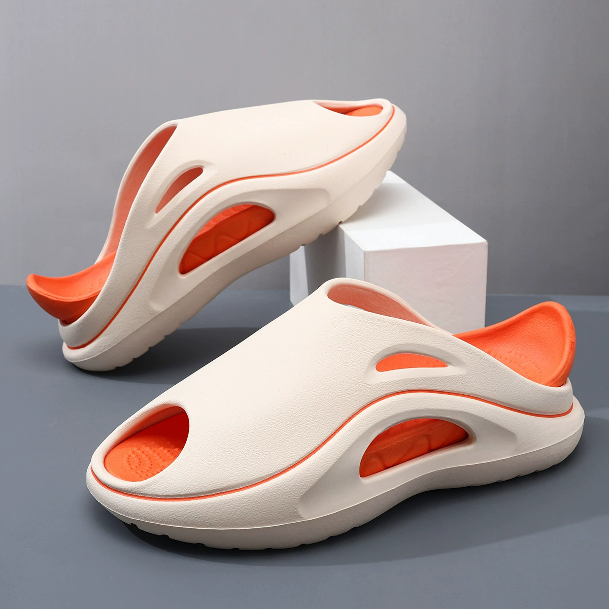 2025 новая летняя пара буксирная противоскользящая толстая подошва досуг легкий износостойкий пляж