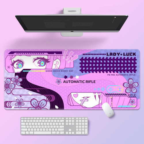 Manufacturer wholesale cross-border e-sports game mouse pad extra large thickened edge csgo boys fine surface table pad customization