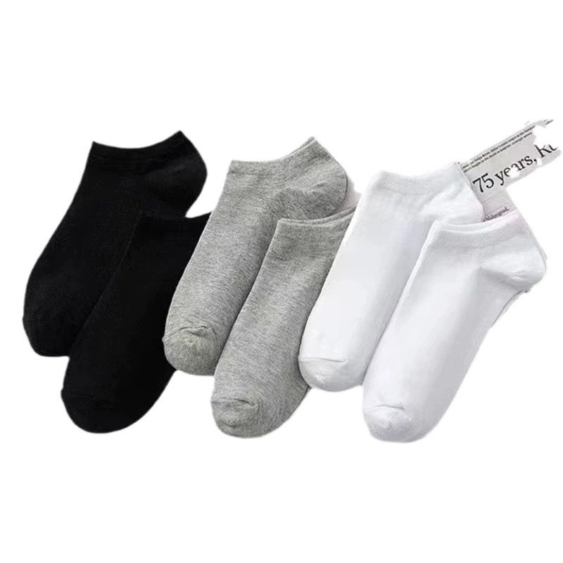 Носки Zhuji для мужчин и женщин, короткие носки на весну и лето 2024 года, спортивные и повседневные, универсального стиля, доступны различные варианты, простые и универсальные, невидимые.