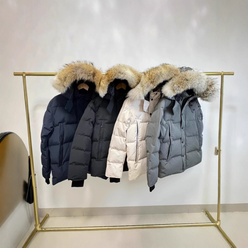 Wyndham Parka Export Cross-Border Big Goose down Jacket Canada 29 Men's and Women's Cold-Resistant Jackets 3808m