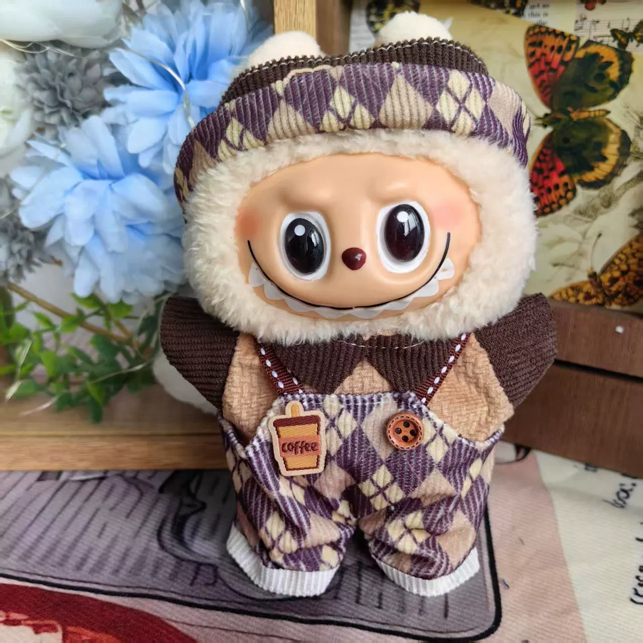 Кукла плюшевая пластиковая для переодевания, юбка для отдыха, набор, аксессуар, детская одежда, 17см