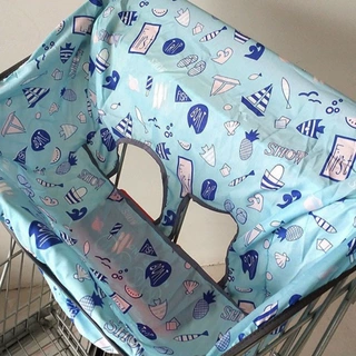 外贸供应超市购物车防脏套防尘套宝宝便携式餐椅高脚椅椅套防尘垫