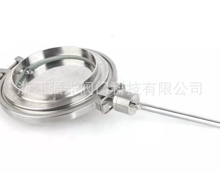 卫生级快拆粉体蝶阀，不锈钢快拆粉体蝶阀，快开式粉体蝶阀