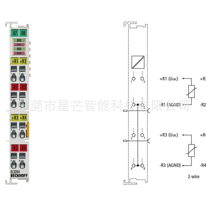 倍福EL3204模块EtherCAT端子德国BECKHOFF模块EL3204全新原装现货