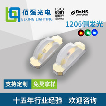 1204RGB侧发光幻彩灯珠内ic 可编程背光源专用led发光二极管定制
