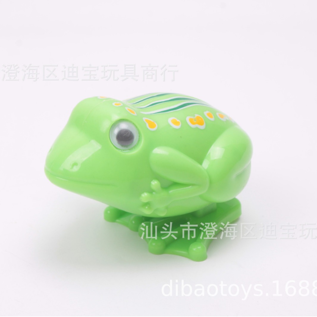 8.5cm Winding Frog 100MM Gashapon Toy Gift