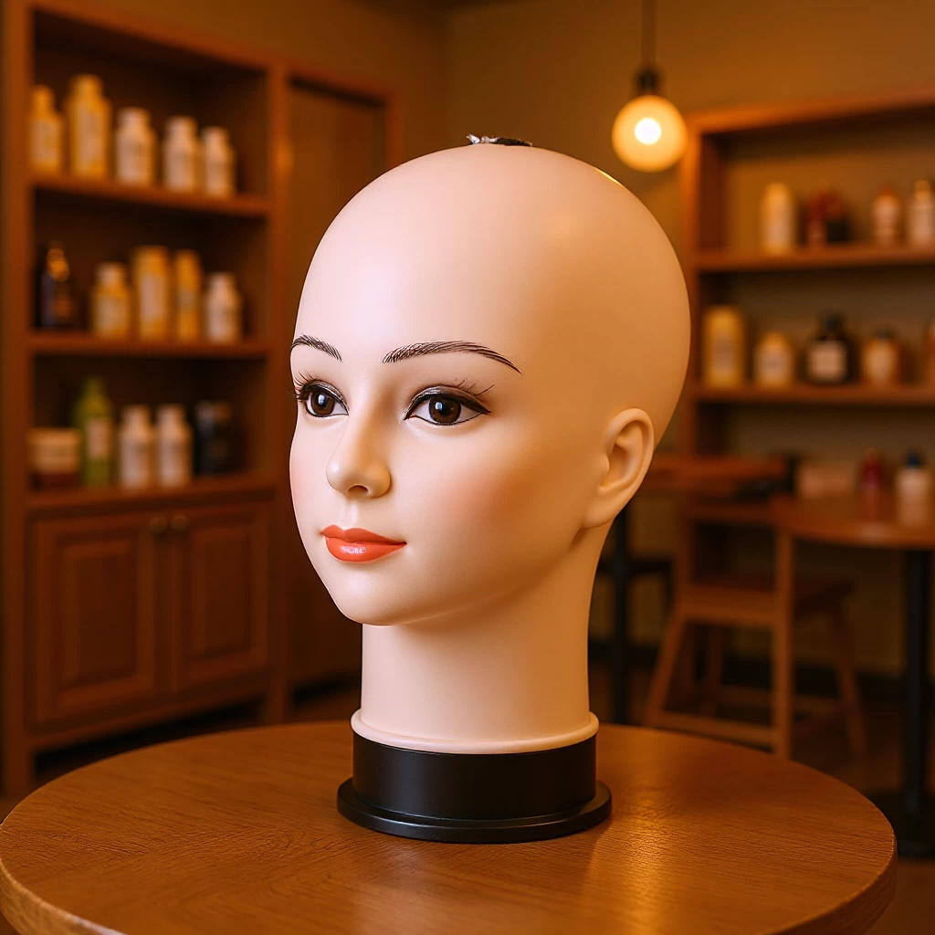 Манекен-голова для париков, жесткий корпус, женская модель, для магазина аксессуаров для париков, демонстрационная голова-манекен