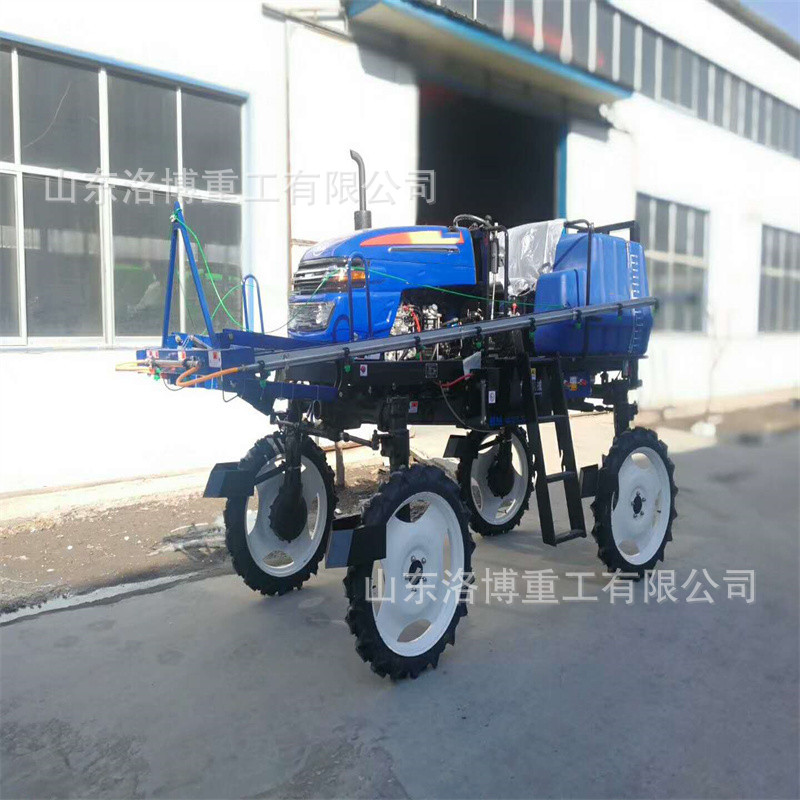 四轮春地小麦打药机 400L自走式四轮打药机 农用杀虫喷药机