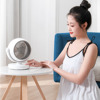 Xiaoda leaps on the desktop portable circulating fan home small quiet desktop air circulating fan shakes the head small electric fan