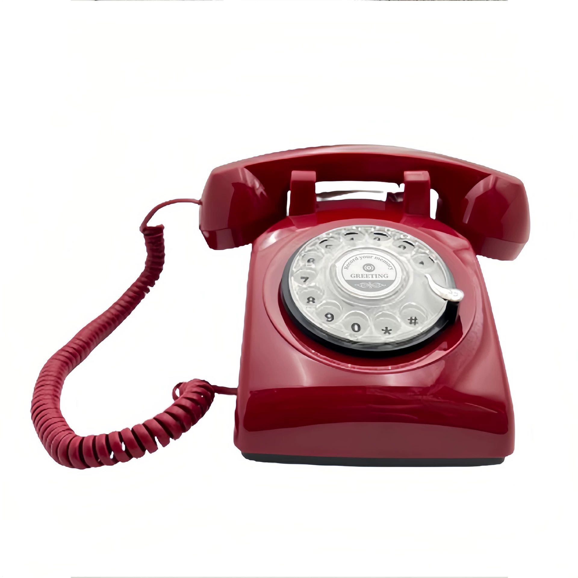 Трансграничные эксклюзные для производителей прямых продаж ретро-кнопочный телефон ностальгический телефон свадебная вечеринка запись телефонного звонка