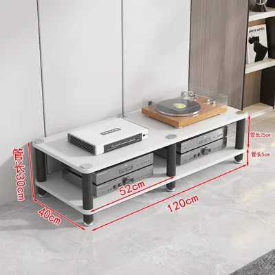 Amplifier Rack, Amplifier Placement Rack, Electric car big tripod - double-layer-black-frame-white-board