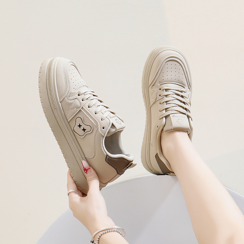 2024 autunno bianco nuova versione coreana ins studentessa altezza crescente suola spessa sport tavola scarpe casual tendenza_voghion.com