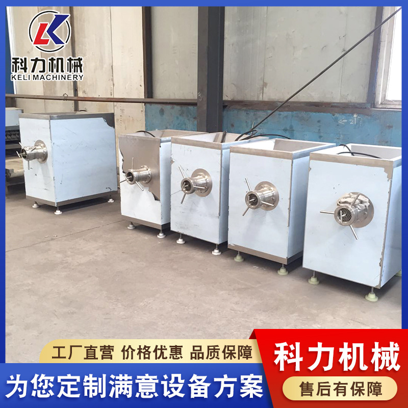 100型冻肉绞肉机 食品厂商用不锈钢绞肉机 丸子馅肉馅绞肉机