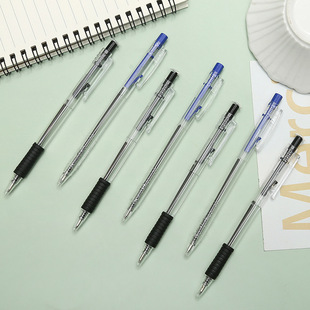 Factory direct supply 106 press bounce oily ballpoint pen Office students with a pen to write smoothly can make a guest log