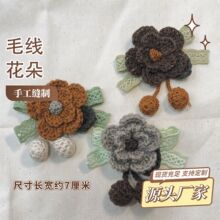 批发新款森系胸针小胸花潮流田园风头饰配饰服装包配件百搭小物件
