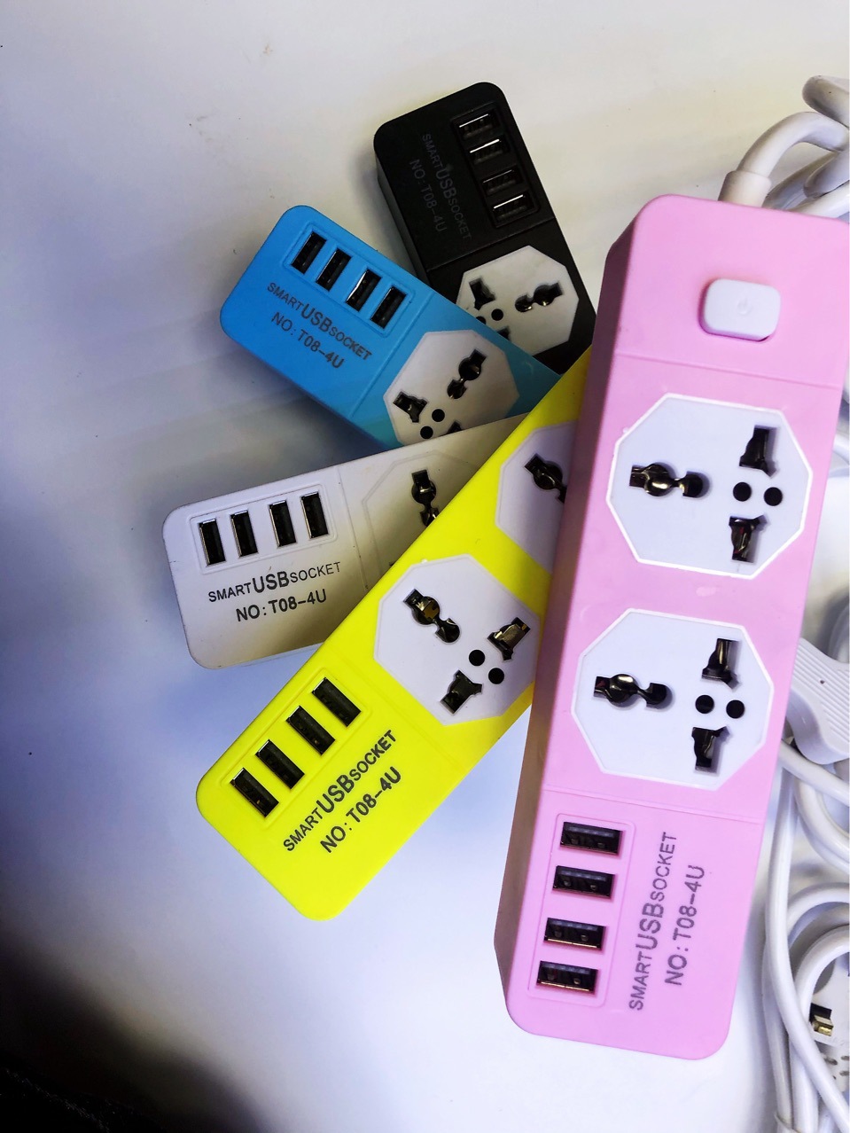 外贸插座T08有线USB迷你插座