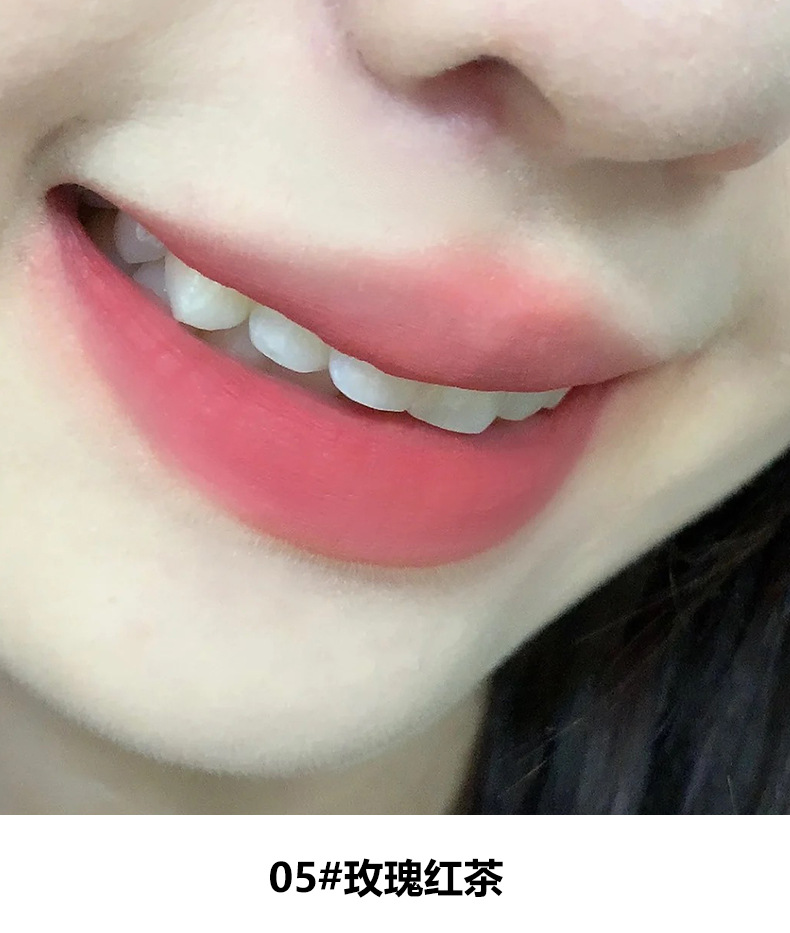 Sensory Party Matte velvet lip gloss, matte and white lip paste, not easy to stick, affordable for students, cross-border from Southeast Asia undefined