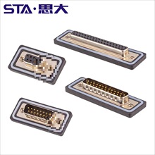 D-SUB��ˮ�B����DB9��ᘹ���15 25 37 50оĸ��IP67����ֱᘽ��^