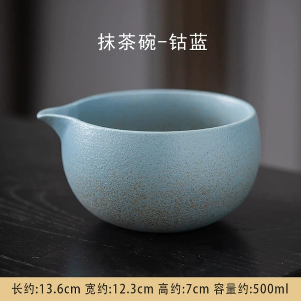 Matcha Bowl-Cobalt Blue