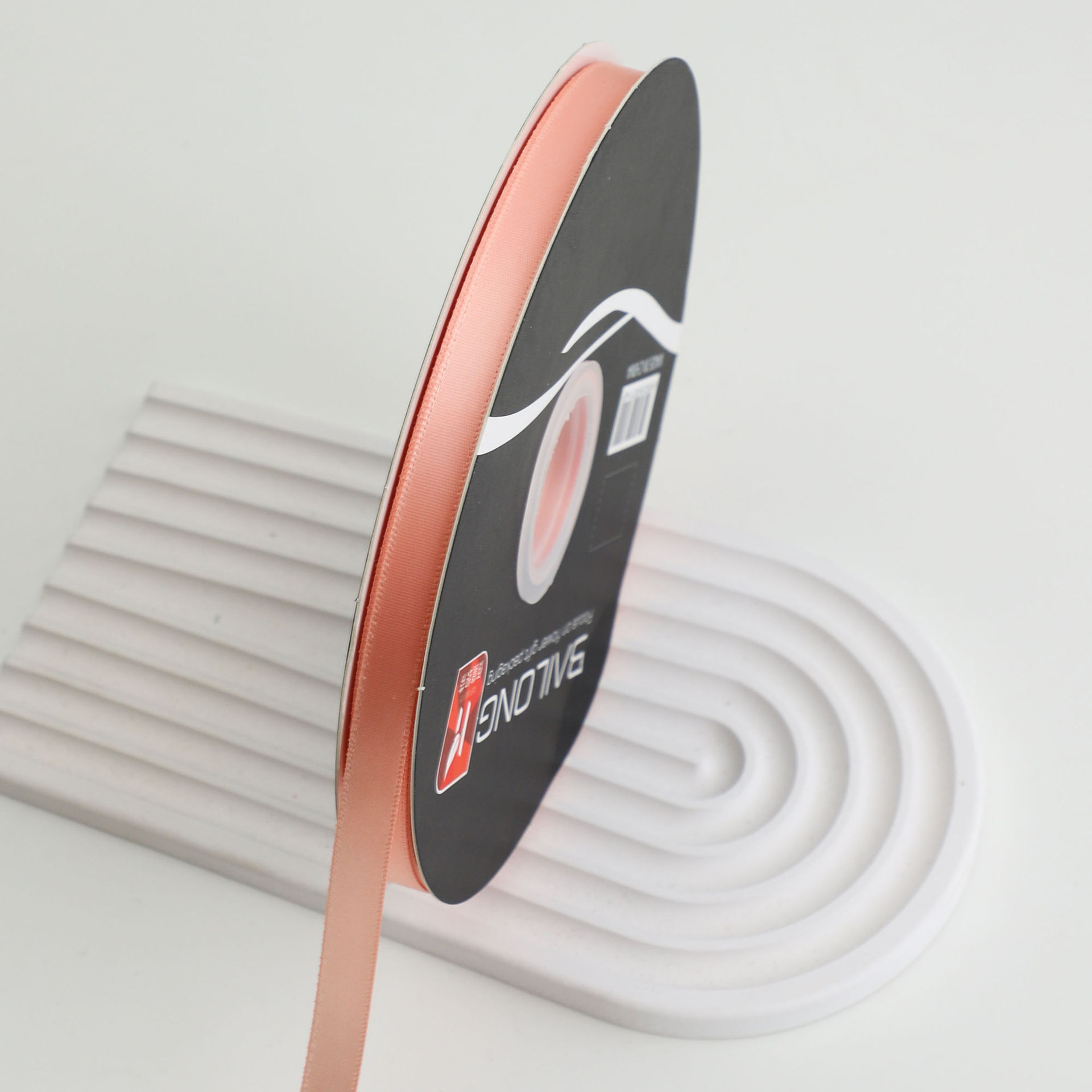 100 yardas de cinta de poliéster de doble cara Macarons, decoración de ramo, regalo, embalaje de flores, cinta de color sólido al por mayor