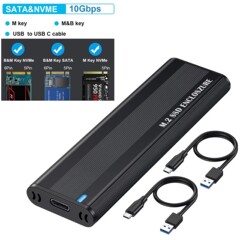 インストールモバイルハードディスクボックスtype c nvmeソリッドステートハードディスクボックス