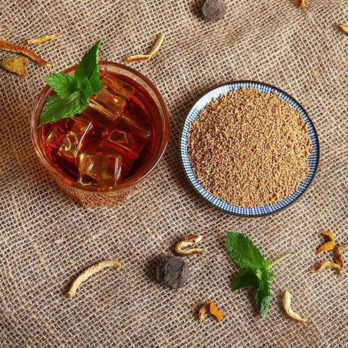 Acerola Tea, Sour Plum Crystals, Sour Plum Powder, No-Cook Solid Beverage Granules, Wholesale, Instant Drink