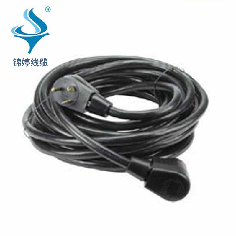 美式NEMA6-20P三芯插头 美标两扁一圆6-20P直插头