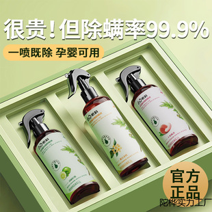 Yunnan Herbal Mite Removal Spray, No-Wash, No-Sun Bed Mite Killing Spray, Green Pepper Mite Removal Spray for Pregnant and Infant Use