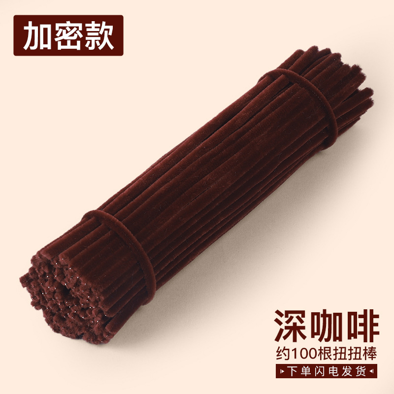 Macaron de color, raíz de pelo, cifrado, bricolaje hecho a mano, barra de torsión, venta al por mayor, juguetes para niños, paquete de material de arte