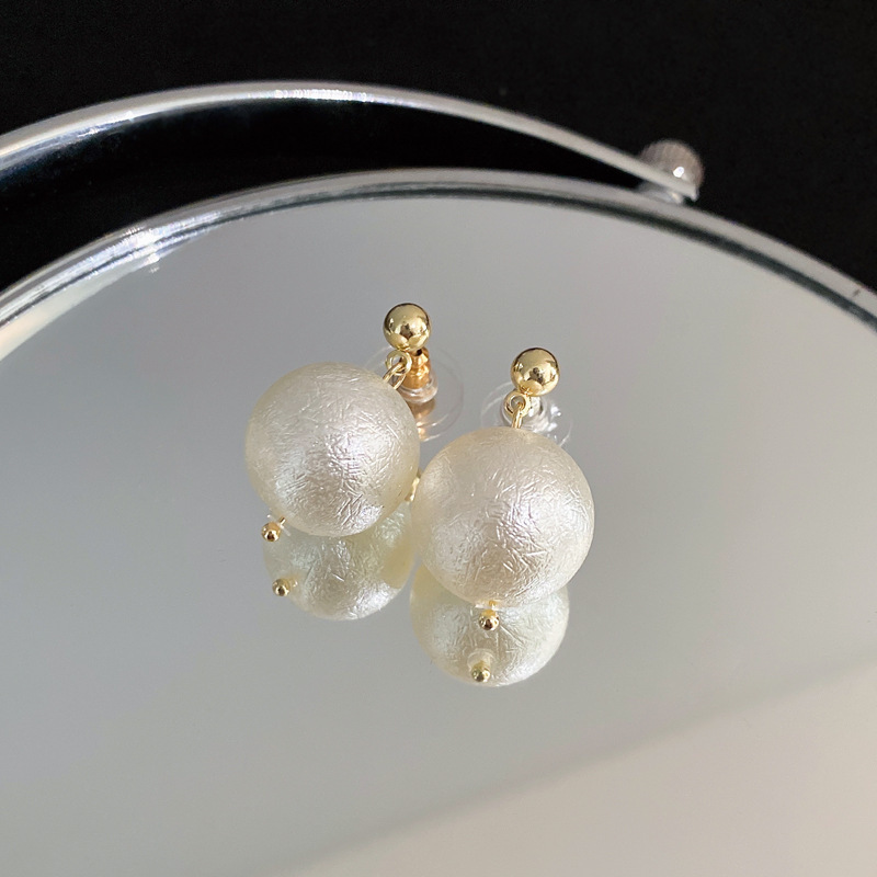 1 Pair Casual Elegant Lady Geometric Bow Knot Inlay Imitation Pearl Zircon Drop Earrings display picture 7