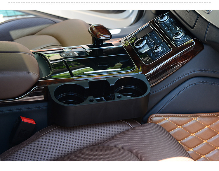 Car Cup Holder Interior Accessories Seat Gap Storage Cup Holder Multifunctional Drink Holder for Car Three-In-One Car Cup Holder