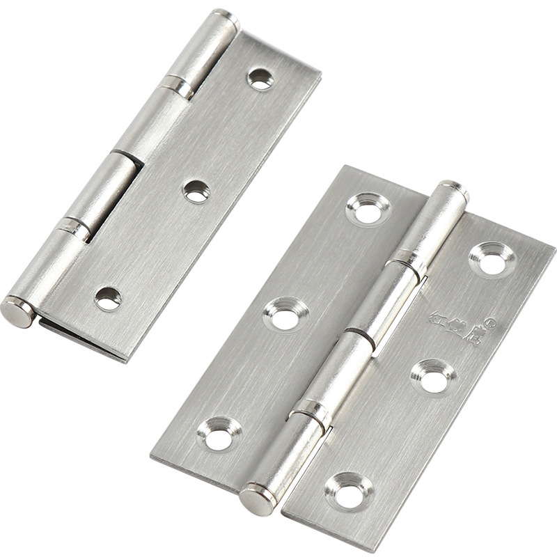 Doble águila roja bisagra de acero inoxidable bisagra dibujada puerta de gabinete 2 pulgadas silenciosa pequeña bisagra con rodamiento accesorios de hardware de muebles