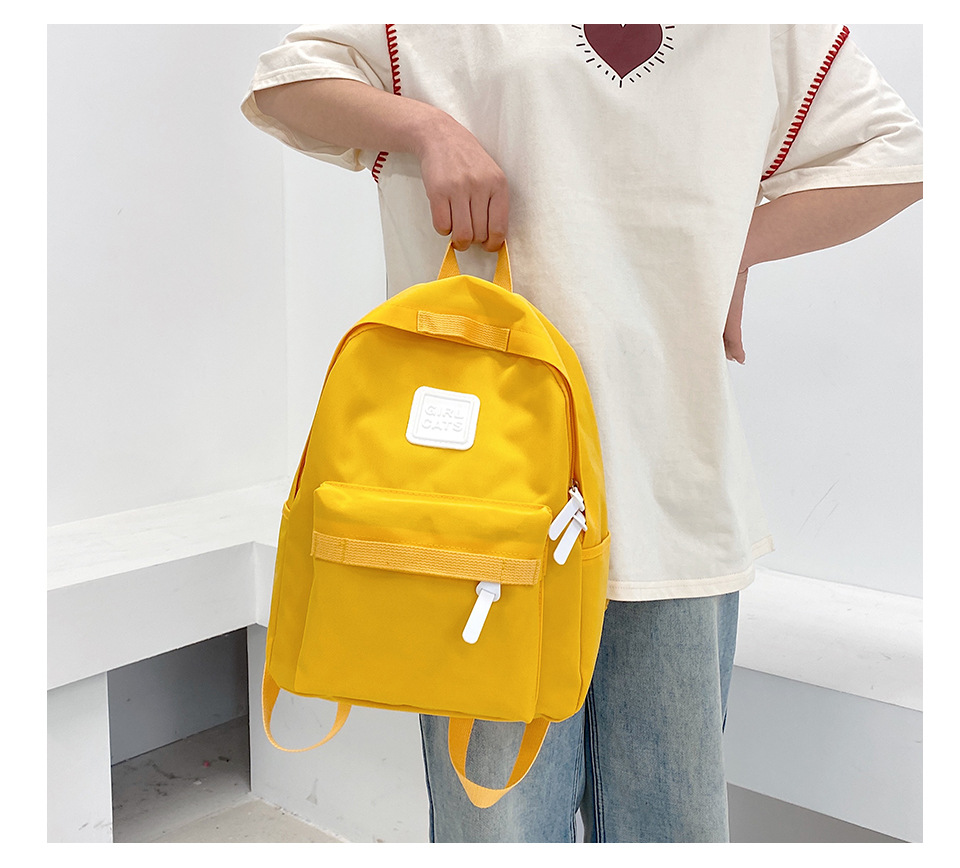 跨境潮流亲子背包2024春季新款纯色儿童双肩包学生书包Backpack-阿里巴巴