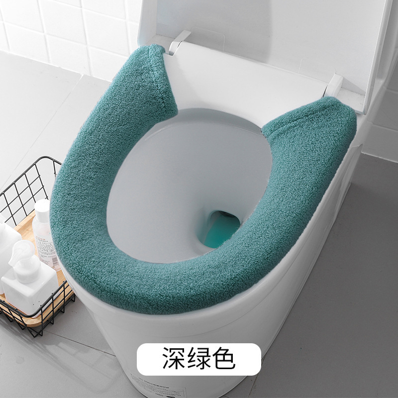 トイレマット四季通用家庭用トイレマット冬トイレマット通用トイレカバー冬トイレ座布団|undefined