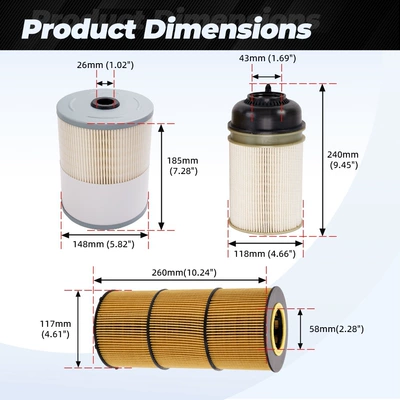 Filter Fuel Filter – Oil filter