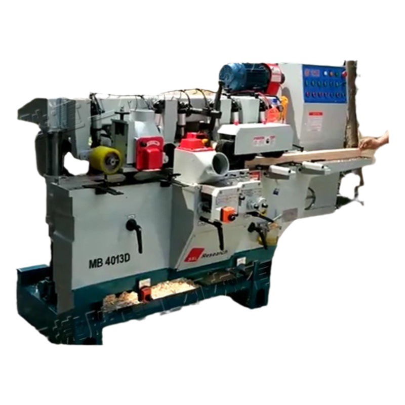 Fresadora cepilladora de madera de cuatro lados de cuatro ejes piezas de muebles cepilladora de madera de cuatro lados cortadora de madera maciza