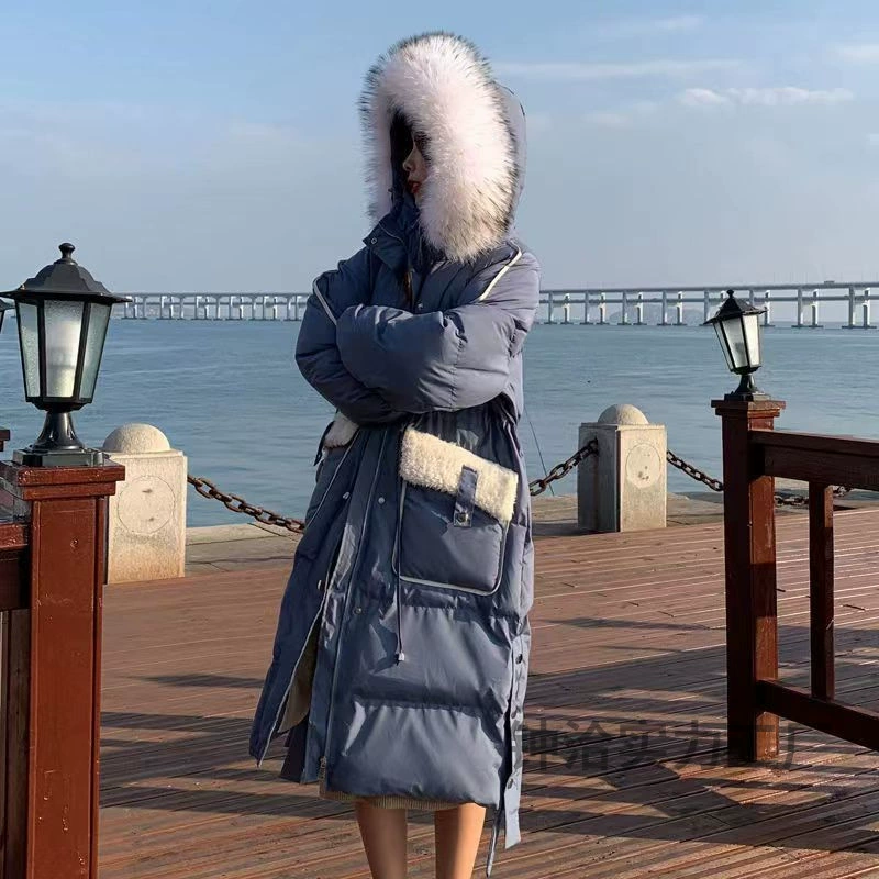 Теплый модный пуховик, корейский стиль