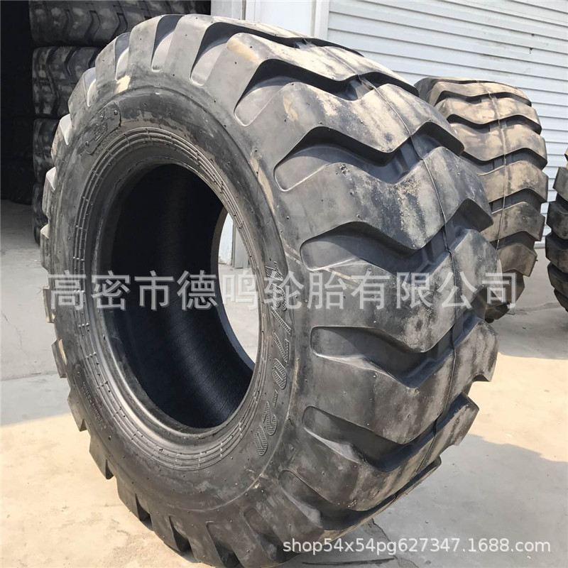 E3花纹工程小挖机轮胎16/70-24装载机轮胎原厂内胎