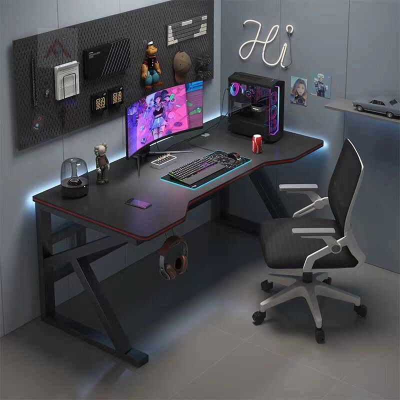 Computer Desktop Gaming Table Home Office Desk Bedroom Rectangular Desk Student Study Rental Room Simple Table