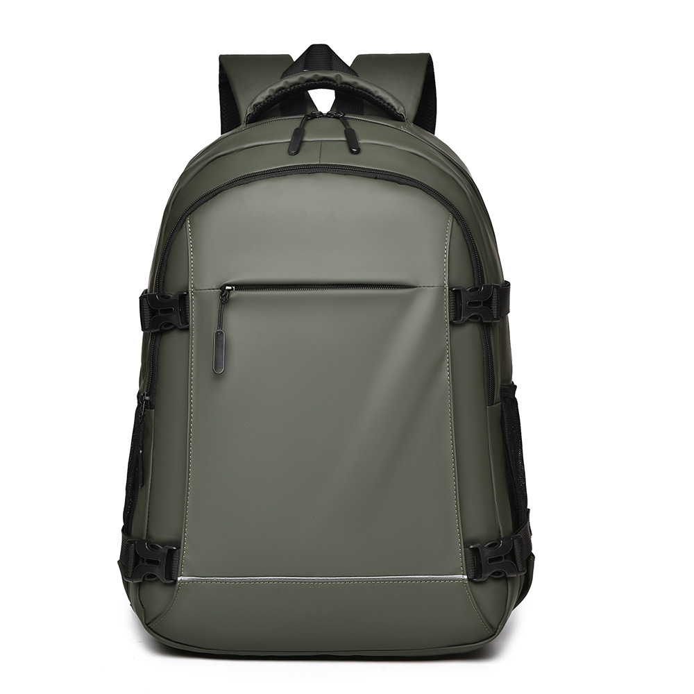 Transfronterizos nueva mochila de alto nivel mochila de negocios hombre película de cuero de gran capacidad de viaje bolsa de computadora al aire libre